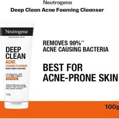 Neutrogena Deep Clean Acne Foaming Cleanser - 100g