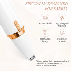 Multifunctional 4 Way Lady Shaver