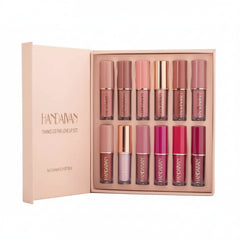 Handaiyan Matte Liquid Lipstick - 12 Pcs Set