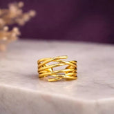 Minimal Korean Look Adjustable Ring