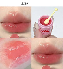 CAPPUVINI Stain-resistant Straw Cup Lip Gloss 3(Pcs) Set