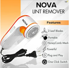 Nova Lint Remover NLR-208 Electric Fabric Shaver