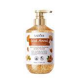 Sadoer Sweet Almond Scrub Moisturising Body Wash – 500ml