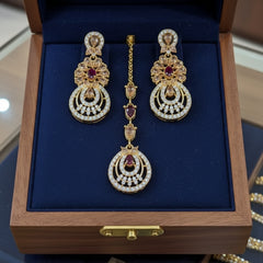 Zircon Tikka Earring