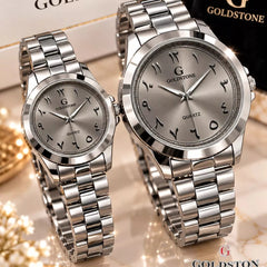 GOLDSTON Pair Set Luxury Watches for Men & Women with Brand Box