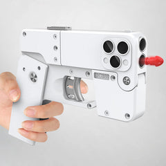 Folding iPhone Soft Bullet Launcher Toy Gun
