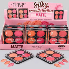 Tik Pop Matte Kiss Me Blush Palette