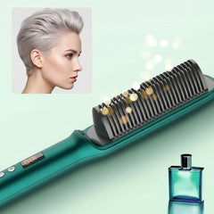 909 LED Hair Straightening Brush