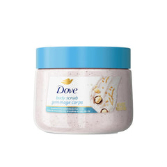 Dove Scrub Macadamia Rice Milk Body Scrub - 425g