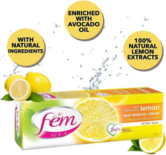 Fem U.S.A. Hair Removal Cream Lemon - 120g