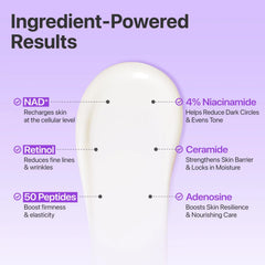NUMBUZIN No.9 NAD+ Retinol Volumetox Eye Cream - 10ml