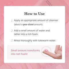 Medicube PDRN Pink Niacinamide Whip Cleanser - 120g