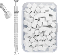 Nail Art Sponge and Grabber Tool Set - 50 Pcs