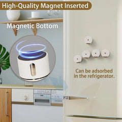 Wall Mounted Magnetic Seasoning Box - 6 Pcs Set