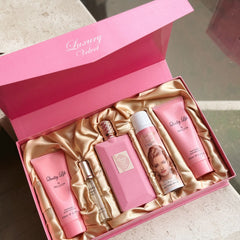 Luxury Velvet Intensely Pink Perfume Gift Set For Women