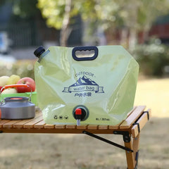 8L Foldable with Tap – Reusable for Camping, Trekking, Festivals & Events