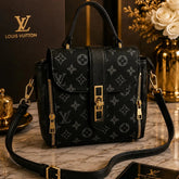 Louis Vuitton Monogram Print Crossbody Handbag