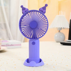 Sanrio Rechargeable Mini Handheld & Desktop Fan