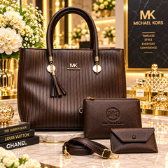 Michael Kors 3 in 1 Womens Handbag Set