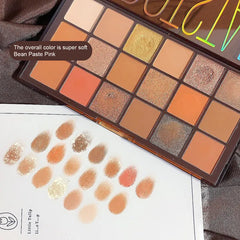 Huda Moji Eye Shadow Palette - 18 Colors