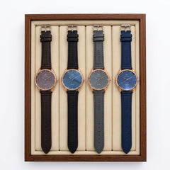 LT Quartz Calendar Men's Wristwatch with Genuine Leather Strap and Zinc Alloy Case