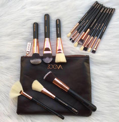 Zoeva Makeup Brushes With Pouch - 15Pcs