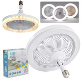 Multi-Functional LED Ceiling Fan Lamp - Each