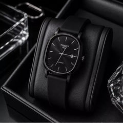 TISSOT Premium Gents Date Watch – Minimal Design, Elegant Style & Comfortable Fit - With Box