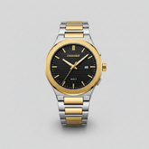 CHAXIGO Executive Timepiece - Two-Tone Gold and Steel Watch