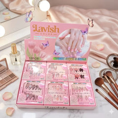 Lavish Color Trendy Shape Press-On Nails