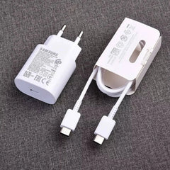 Samsung 25w PD Super Fast Charging Adapter With Type-C Cable