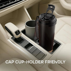 Stainless Steel Vacuum Insulated Cup with Straw - 530ml