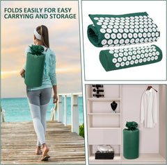 Acupressure Mat and Pillow Set