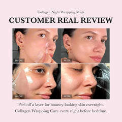Medicube Collagen Night Wrapping Mask - 75ml - Made in Korea