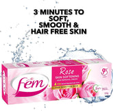 Fem U.S.A. Hair Removal Cream Rose - 120g