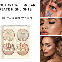 4 Colors Msyaho Highlighter Palette