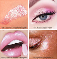 Flare Glitter Eye Shadow - 6Pcs