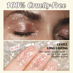 Flare Glitter Eye Shadow - 6Pcs