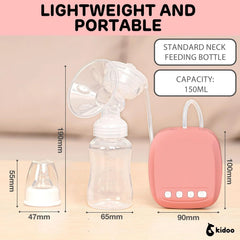 Electric Breast Pump for Soft, Comfortable and Fast Extraction