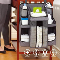 Diaper Organizer for Changing Table and Crib Diaper Stacker