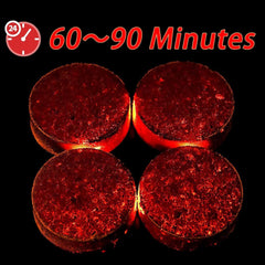 Torch Fast Burning Incense Charcoal Cube Roll for Aromatherapy - 10 Pcs in Box