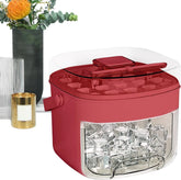 Ice Tray, Chilling Cube Maker Bin