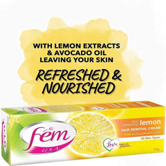 Fem U.S.A. Hair Removal Cream Lemon - 120g