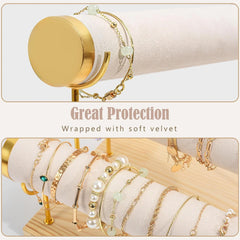 3-Tier Velvet Bracelet & Bangle Display Stand