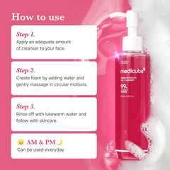 Medicube PDRN PDRN Jelly to Foam Cleanser - 200ml