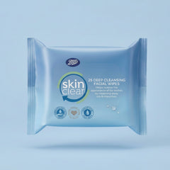 Boots Skin Clear 25 Deep Cleansing Facial Wipes - 25 facial wipes