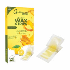 Glamorous Face Body Wax Strips - 4 Flavors