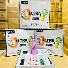 ZT-RL07 Ultra Germany Smart Watch & Mini Fan Combo Kit