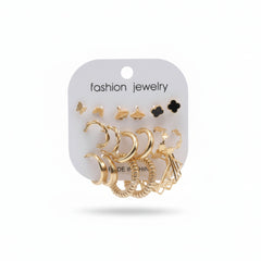 Fashion Jewellery 9 pair combo earings Set