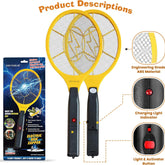 DEVOGUE Rechargeable Electric Mosquito Killer Racket